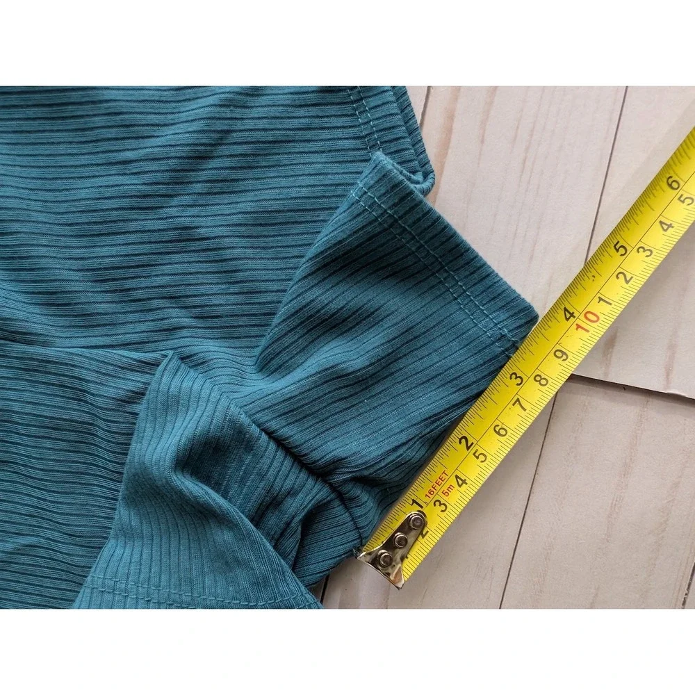 Adore Me Size Medium‎ Womens Blue Ribbed Intimate Shorts NWT